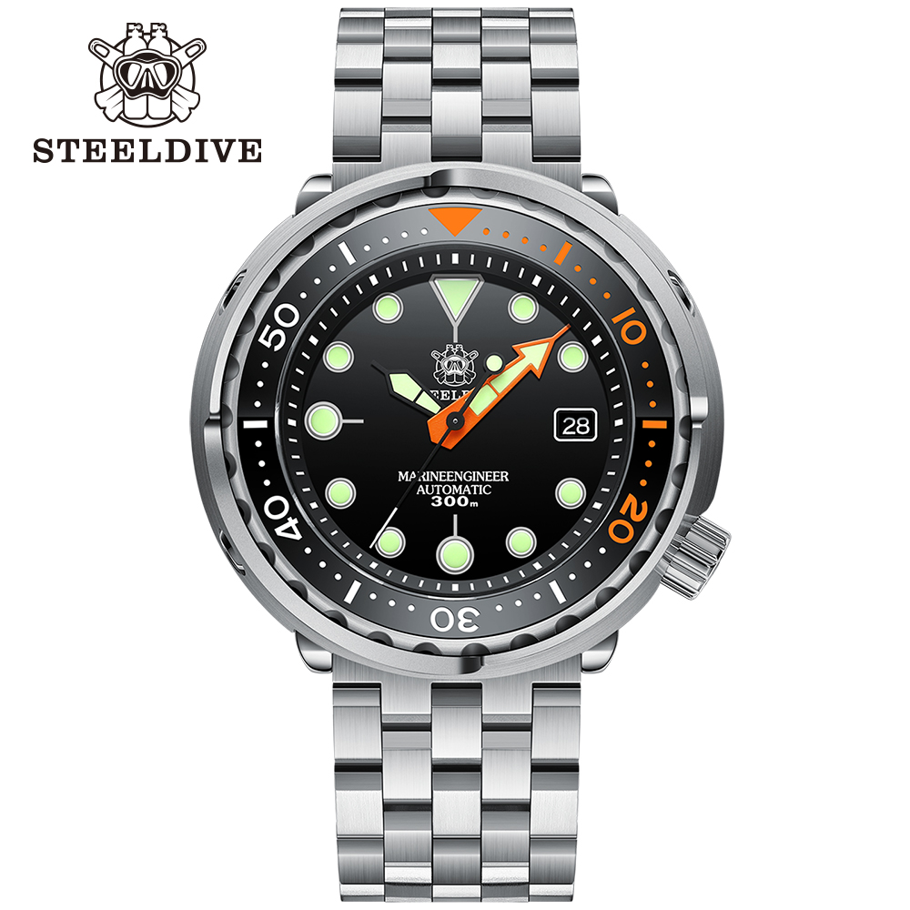 Seiko Watch Prospex - STEELDIVE Official SD1975C Fully Automatic Mechanical
