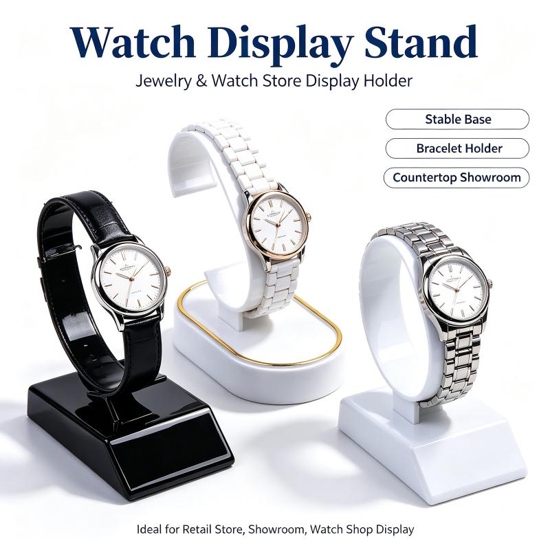 C-Ring Watch Display Rack 2/4P - Jewelry And Watches Inc ulasan dan harga