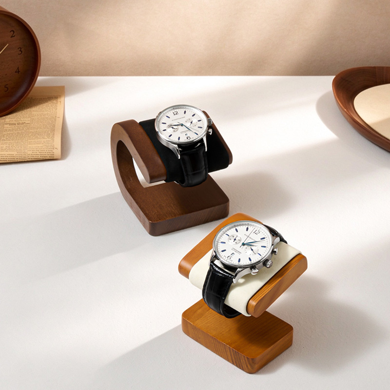 Oirlv Walnut Wooden Watch Stan - Jewelry And Watches Inc ulasan dan harga